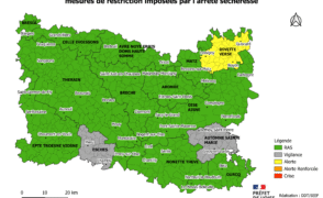 Arrêté réglementant provisoirement l&rsquo;usage de l&rsquo;eau sur la commune de Sainte-Geneviève.