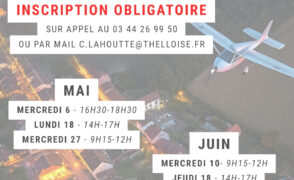Permanences Thermographie aérienne – Entretien individuel gratuit sur rendez-vous – Mai et juin 2026.